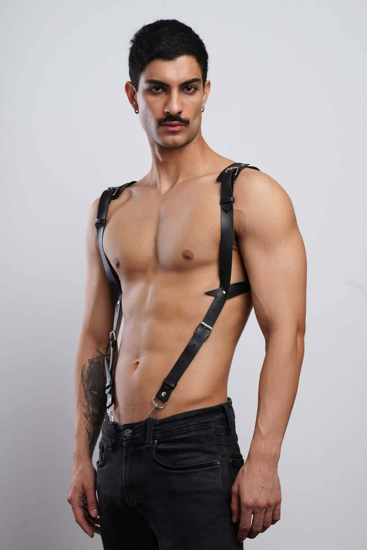 Men’s Suspender Harnes, Slimline Men’s Body Strap