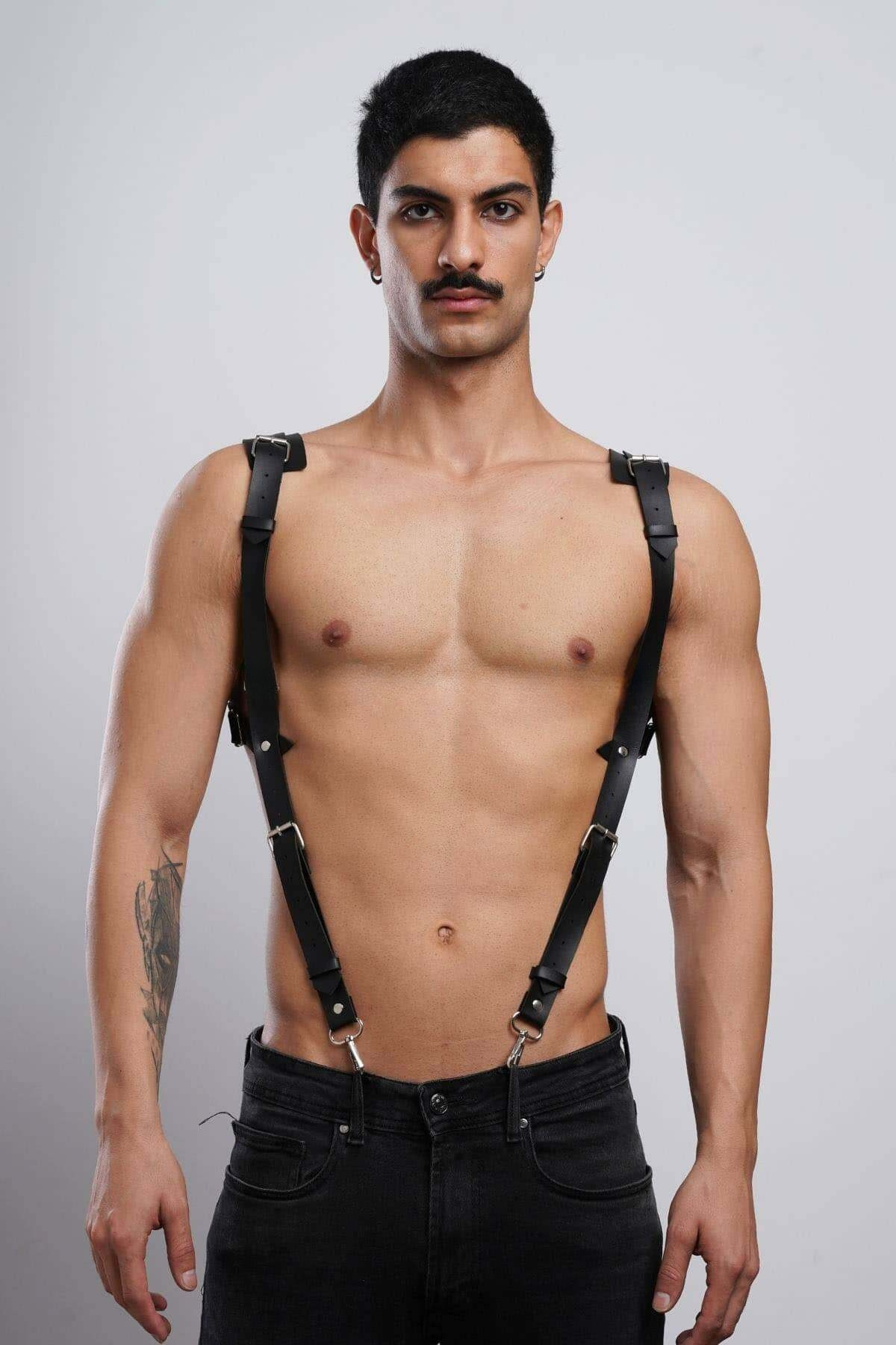 Men’s Suspender Harnes, Slimline Men’s Body Strap