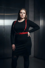 Adjustable Shoulder Strap Harness Belt: Faux Leather, Multiple Colors and Sizes