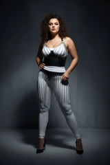 Chain Fringe Hip Belt & Underbust Chest Harness, Faux Leather Tassel Skirt, Festival Rave Wear