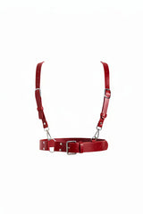 Adjustable Shoulder Strap Harness Belt: Faux Leather, Multiple Colors and Sizes